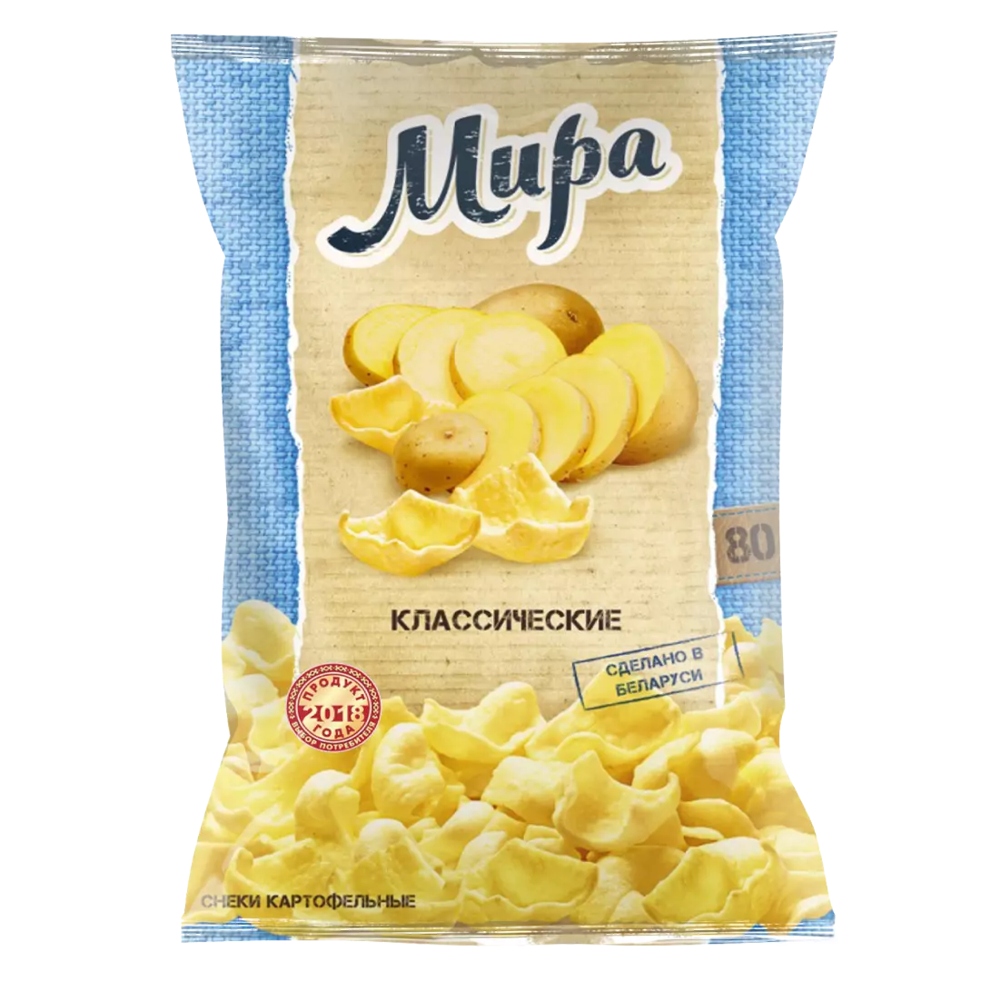 Potato snacks «Mira»