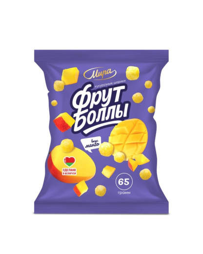 Кукурузные шарики «ФрутБоллы» со вкусом манго